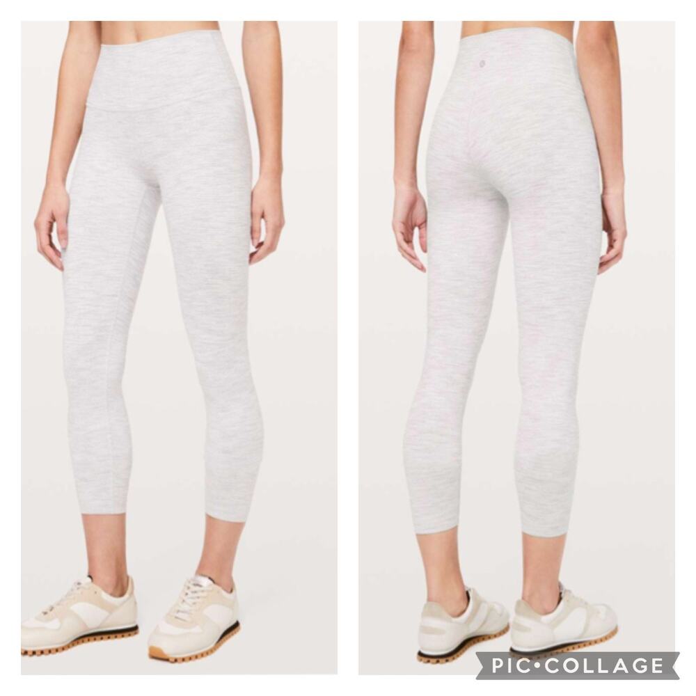 Lululemon Wunder Under High Rise 7/8 Tight Luxtreme Wee Are From Space Size 8
